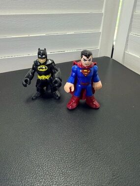 Fisher-Price Imaginext Superhero Duo - Blue/Red Superman & Black/Yellow Batman